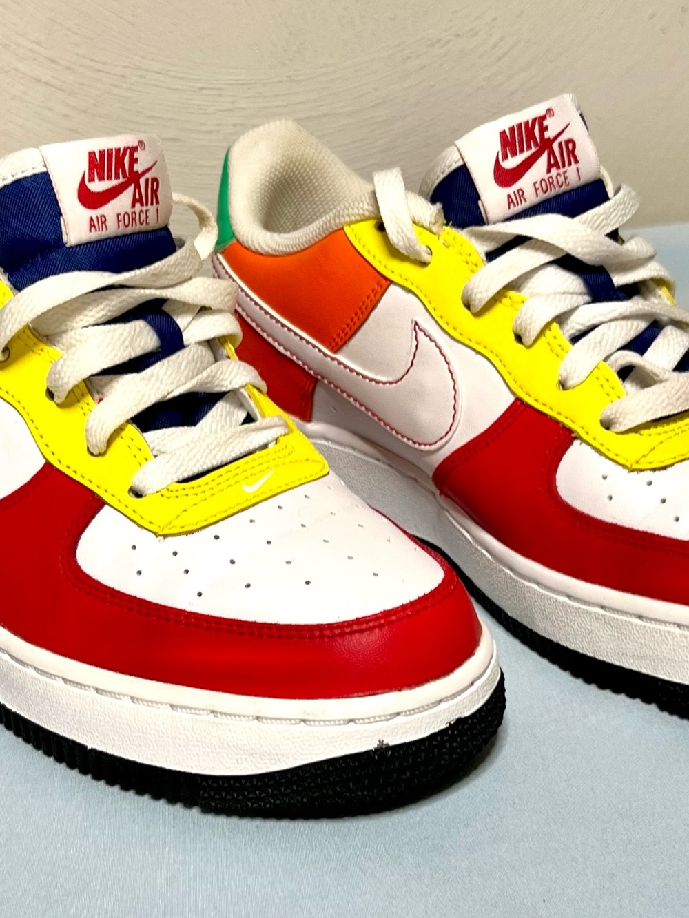 Nike Air Force Ones- Kids Low-Top Sneakers